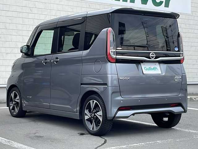 日産 ルークス HWS Gターボ プロパイロットED 静岡県 2021(令3)年 5.3万km チタニウムグレーメタリック 純正9インチナビ/地デジTV/純正CD/DVD/Bluetooth/バック/全周囲カメラ/両側パワースライドドア/プロパイロット/エマージェンシーブレーキ/踏み間違い防止装置/先行車発進お知らせ/純正15インチAW/LEDヘッドライト/スマートキー/ETC