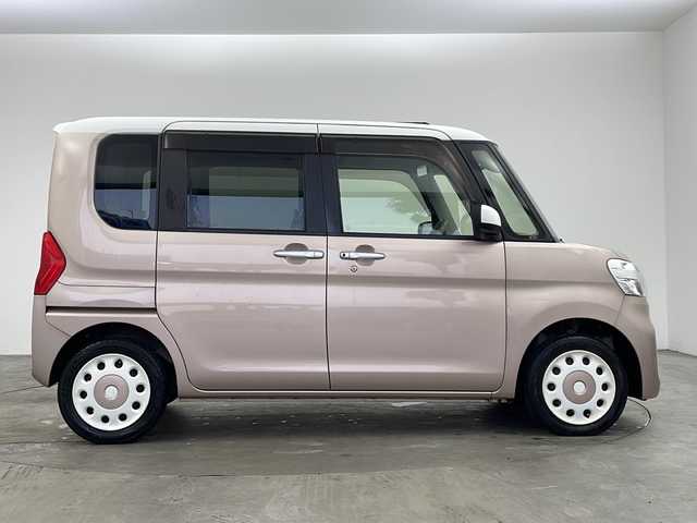 ダイハツ タント X ホワイトアクセント SA Ⅱ 兵庫県 2015(平27)年 4万km ホワイト/ライトローズマイカメタリックⅡ 2トーン ・社外ナビ（NR-MZ033）/CD/DVD/BTVTV/・バックカメラ/・ETC/・社外前後ドライブレコーダー（ZDR016）/・衝突警報機能/・レーンキープアシスト/・衝突回避支援ブレーキ機能/・誤発進抑制機能/・横滑り防止装置/・パワースライドドア/・スマートキー/・プッシュスタート/・アイドリングストップ/・オートライト/・純正フロアマット/・純正ドアバイザー