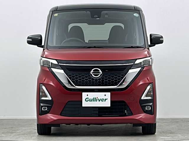 日産 ルークス HWS Gターボ プロパイロットED 大阪府 2020(令2)年 6.2万km スパークリングレッド/ブラック 純正ナビ/【フルセグTV/Bluetooth/CD/DVD/USB接続/SDサーバー】/プロパイロット/アラウンドビューモニター/リアリーシングファン(プラズマクラスター)/パーソナルテーブル/ロールサンシェード/プラズマクラスター/両側パワースライドドア/前後コーナーセンサー/追従クルーズコントロール/エマージェンシーブレーキ/オートマチックハイビーム/車線逸脱防止機能/車線逸脱防止支援/先行車発進おしらせ/保証書/取扱説明書/点検記録簿