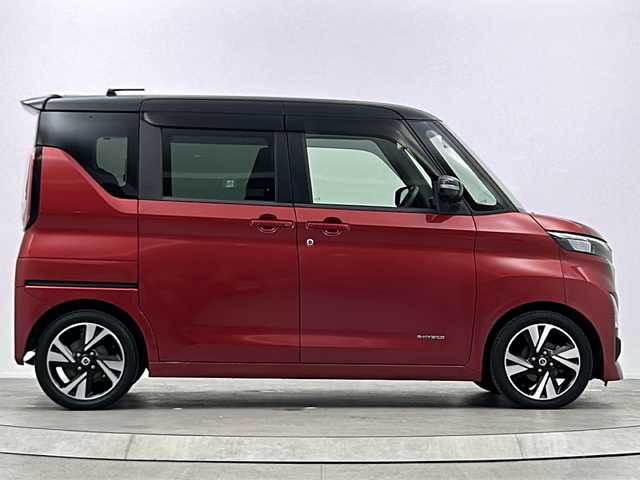 日産 ルークス HWS Gターボ プロパイロットED 大阪府 2020(令2)年 6.2万km スパークリングレッド/ブラック 純正ナビ/【フルセグTV/Bluetooth/CD/DVD/USB接続/SDサーバー】/プロパイロット/アラウンドビューモニター/リアリーシングファン(プラズマクラスター)/パーソナルテーブル/ロールサンシェード/プラズマクラスター/両側パワースライドドア/前後コーナーセンサー/追従クルーズコントロール/エマージェンシーブレーキ/オートマチックハイビーム/車線逸脱防止機能/車線逸脱防止支援/先行車発進おしらせ/保証書/取扱説明書/点検記録簿