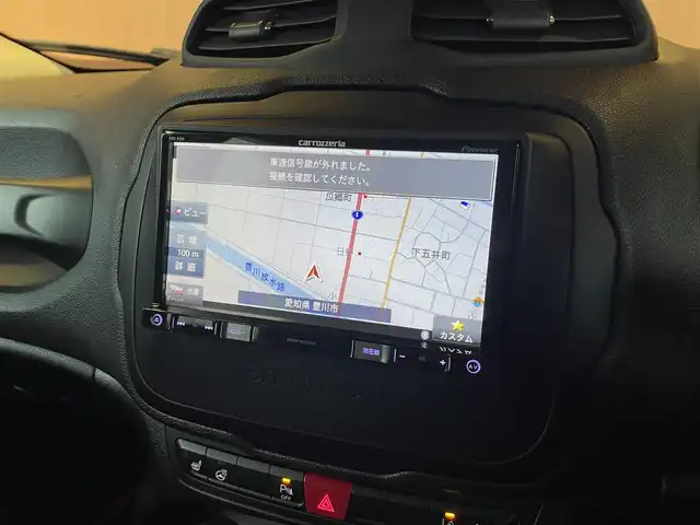 クライスラー・ジープ ジープ レネゲード リミテッド 愛知県 2018(平30)年 4.4万km 黒 ＡＣＣ/黒革シート/ナビ/バックカメラ/ＥＴＣ/ステアリングヒーター/パワーシート/シートヒーター/コーナーセンサー/ＥＴＣ/レーンアシスト