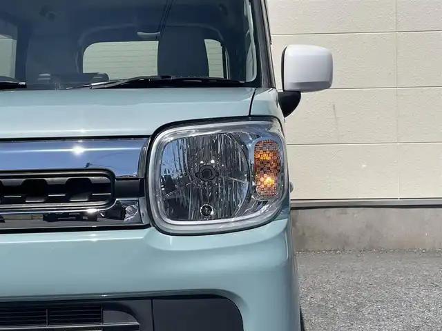 スズキ スペーシア HYBRID X 茨城県 2019(平31)年 5.9万km オフブルーメタリック/ホワイト2トーン ワンオーナー/社外8インチナビ/(CD/DVD/BT/フルセグ)/衝突軽減ブレーキ/両側パワースライドドア/ルーフレール/オートライト/社外14インチAW/スマートキー/プッシュスタート/シートカバー/ETC