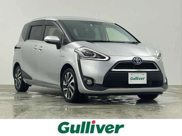 トヨタ シエンタ ハイブリッド G 千葉県 2018(平30)年 6.2万km シルバーM トヨタセーフティセンス/・プリクラッシュセーフティ/・レーンディパーチャーアラート/・先行車発進お知らせ機能/・オートハイビーム/純正7インチSDナビ/CD BT MSV フルセグ/バックカメラ/両側パワースライドドア/LEDオートライト/シートヒーター/純正16インチアルミホイール/革巻きステアリング/ステアリングスイッチ/スマートキー/プッシュスタート/ビルトインETC