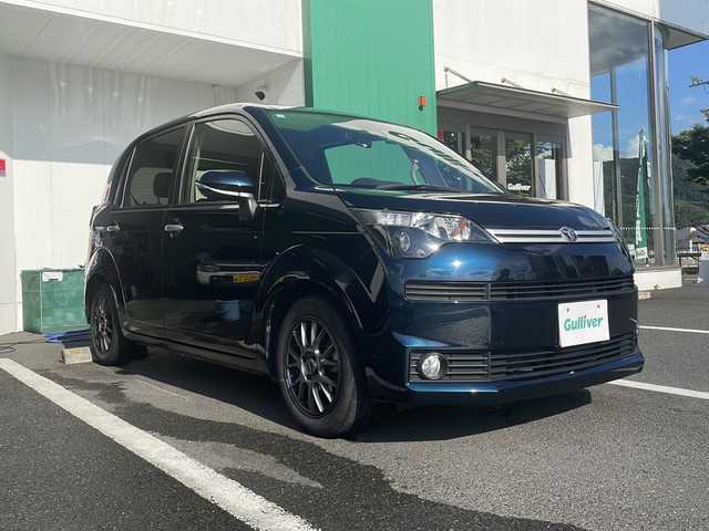 トヨタ スペイド F 京都府 2017(平29)年 7.9万km ブラッキッシュアゲハガラスフレーク ワンオーナー/純正メモリナビ/パワースライドドア/プリクラッシュセーフティ/レーンキープアシスト/スマートキー/ビルトインETC/社外前後ドライブレコーダー/社外15インチアルミ
