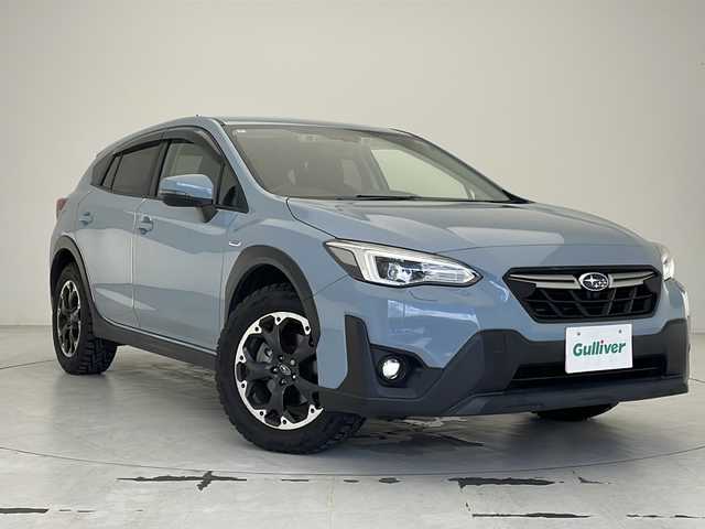 スバル ＸＶ ハイブリッド 2．0e－L アイサイト 沖縄県 2021(令3)年 3.6万km クールグレーカーキ 純正SDナビ【CN-FX800DFD】/　CD/DVD/SD/Bluetooth/DTV/TVキャンセラー/バック/サイドカメラ/ETC２．０/ナビ連動ドライブレコーダー【CA-DR03TD】/アイサイト/アダプティブクルーズコントロール/レーンキープアシスト/LEDヘッドライト/オートライト/SRH（ステアリング連動ヘッドランプ）/BSM（ブラインドスポットモニター）/純正AW17インチ/STiマフラー/スペアキー×１