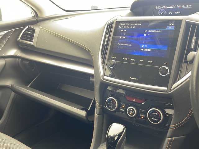 スバル ＸＶ ハイブリッド 2．0e－L アイサイト 沖縄県 2021(令3)年 3.6万km クールグレーカーキ 純正SDナビ【CN-FX800DFD】/　CD/DVD/SD/Bluetooth/DTV/TVキャンセラー/バック/サイドカメラ/ETC２．０/ナビ連動ドライブレコーダー【CA-DR03TD】/アイサイト/アダプティブクルーズコントロール/レーンキープアシスト/LEDヘッドライト/オートライト/SRH（ステアリング連動ヘッドランプ）/BSM（ブラインドスポットモニター）/純正AW17インチ/STiマフラー/スペアキー×１