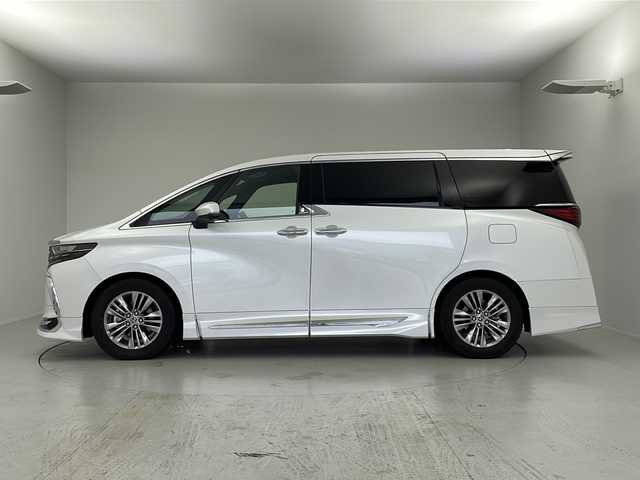 トヨタ アルファードハイブリット Z 茨城県 2024(令6)年 1.7万km プラチナホワイトパールマイカ モデリスタエアロ　純正ナビ　全方位カメラ　後席モニター　モデリスタエアロ　両側電動スライドドア　ガラスルーフ　黒革シート　シートヒーター　シートエアコン　ハンドルヒーター　レーダークルーズコントロール