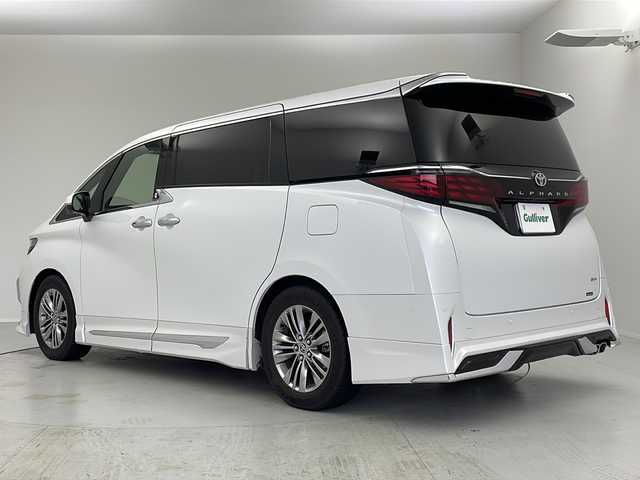 トヨタ アルファードハイブリット Z 茨城県 2024(令6)年 1.7万km プラチナホワイトパールマイカ モデリスタエアロ　純正ナビ　全方位カメラ　後席モニター　モデリスタエアロ　両側電動スライドドア　ガラスルーフ　黒革シート　シートヒーター　シートエアコン　ハンドルヒーター　レーダークルーズコントロール