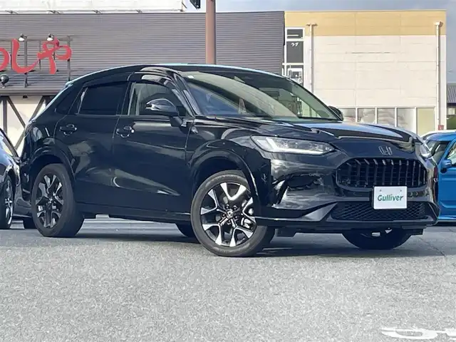 ホンダ ＺＲ－Ｖ ハイブリッド e:HEV Z 奈良県 2023(令5)年 3.5万km クリスタルブラックパール 禁煙/ワンオーナー/BOSEサウンド/黒革シート/ホンダセンシング/純正18AW/ホンダコネクトナビ/BT/フルセグ/バックカメラ/全方位モニター/ビルトインETC2.0/メモリー機能付きパワーシート/シートヒーター（前席）/マルチビューカメラシステム/BSM/ACC/LTA/CMBS/標識認識機能/ハンズフリーアクセスパワーテールゲート（予約クローズ機能付き）/先行車発進お知らせ/後退出庫サポート/横滑り防止装置/電子制御パーキングブレーキ/ブレーキホールド/シートスライド自動昇降モード/降車時オートドアロック/パドルシフト/本革巻きステアリング/ステアリングスイッチ/ステアリングヒーター/LEDオートライト/オートリトラウィンカーミラー/シーケンシャルウィンカー/アダプティブドライビングビーム/純正フロアマット/純正ドアバイザー/スペアスマートキー/新車時保証書/取扱説明書