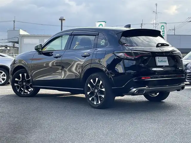 ホンダ ＺＲ－Ｖ ハイブリッド e:HEV Z 奈良県 2023(令5)年 3.5万km クリスタルブラックパール 禁煙/ワンオーナー/BOSEサウンド/黒革シート/ホンダセンシング/純正18AW/ホンダコネクトナビ/BT/フルセグ/バックカメラ/全方位モニター/ビルトインETC2.0/メモリー機能付きパワーシート/シートヒーター（前席）/マルチビューカメラシステム/BSM/ACC/LTA/CMBS/標識認識機能/ハンズフリーアクセスパワーテールゲート（予約クローズ機能付き）/先行車発進お知らせ/後退出庫サポート/横滑り防止装置/電子制御パーキングブレーキ/ブレーキホールド/シートスライド自動昇降モード/降車時オートドアロック/パドルシフト/本革巻きステアリング/ステアリングスイッチ/ステアリングヒーター/LEDオートライト/オートリトラウィンカーミラー/シーケンシャルウィンカー/アダプティブドライビングビーム/純正フロアマット/純正ドアバイザー/スペアスマートキー/新車時保証書/取扱説明書
