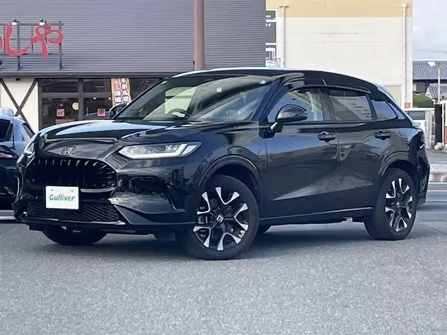 ホンダ ＺＲ－Ｖ ハイブリッド e:HEV Z 奈良県 2023(令5)年 3.5万km クリスタルブラックパール 禁煙/ワンオーナー/BOSEサウンド/黒革シート/ホンダセンシング/純正18AW/ホンダコネクトナビ/BT/フルセグ/バックカメラ/全方位モニター/ビルトインETC2.0/メモリー機能付きパワーシート/シートヒーター（前席）/マルチビューカメラシステム/BSM/ACC/LTA/CMBS/標識認識機能/ハンズフリーアクセスパワーテールゲート（予約クローズ機能付き）/先行車発進お知らせ/後退出庫サポート/横滑り防止装置/電子制御パーキングブレーキ/ブレーキホールド/シートスライド自動昇降モード/降車時オートドアロック/パドルシフト/本革巻きステアリング/ステアリングスイッチ/ステアリングヒーター/LEDオートライト/オートリトラウィンカーミラー/シーケンシャルウィンカー/アダプティブドライビングビーム/純正フロアマット/純正ドアバイザー/スペアスマートキー/新車時保証書/取扱説明書