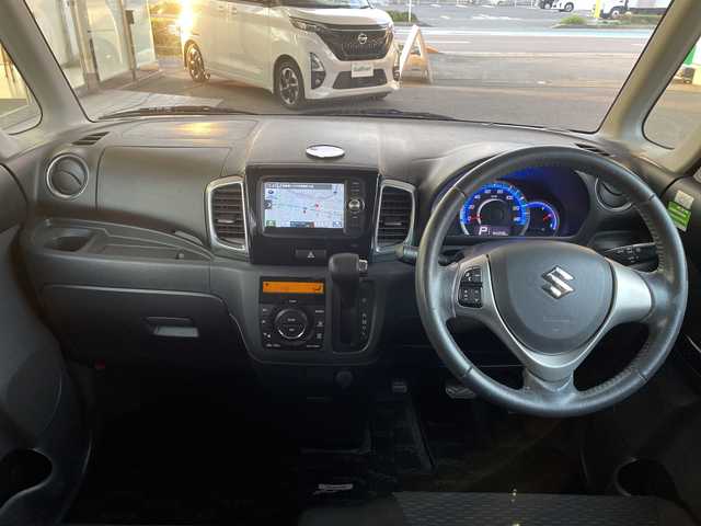 スズキ スペーシア カスタム TS 福島県 2013(平25)年 9.5万km スチールシルバーM 純正ナビ　バックカメラ　前方ドライブレコーダー　ステアリングスイッチ　純正フロアマット　プッシュスタート　ＩＳＯＦＩＸ　純正１５インチＡＷ　ＨＩＤヘッドライト　フォグランプ　スマートキー　スペアキー