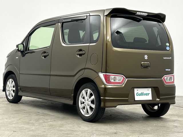 スズキ ワゴンＲ HYBRID FZ 三重県 2017(平29)年 2.6万km ブレイブカーキP /禁煙車//純正ナビ/ＣＤ／ＤＶＤ／フルセグTV/Ｂｌｕｅｔｏｏｔｈ／ＡｐｐｌｅＣａｒＰｌａｙ／ＡｎｄｒｏｉｄＡｕｔｏ//全方位モニター//衝突軽減ブレーキ//セーフティパッケージ装着車//ヘッドアップディスプレイ//革巻きステアリング//ステアリングスイッチ//ステアリングチルド機構//ウィンカー・電動格納式ミラー//プッシュスタート//スペアキー//オートライト//サイドバイザー//リアワイパー//純正14インチアルミ//純正フロアマット