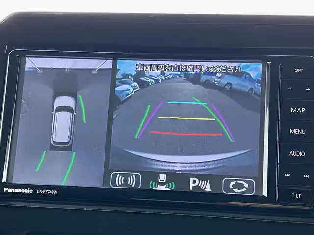 スズキ クロスビー HYBRID MZ 岩手県 2019(令1)年 3.8万km ミネラルグレーM 衝突軽減　ナビ　全周囲カメラ　ＣＤ　ＤＶＤ　Ｂｌｕｅｔｏｏｔｈ　クルーズコントロール　オートＬＥＤライト　純正１６インチＡＷ　パドルシフト　シートヒーター　コーナーセンサー　スペアキー　12V電源