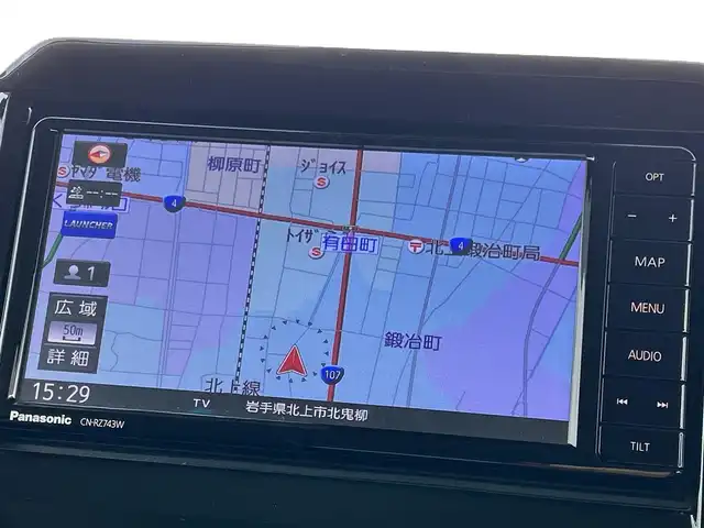 スズキ クロスビー HYBRID MZ 岩手県 2019(令1)年 3.8万km ミネラルグレーM 衝突軽減　ナビ　全周囲カメラ　ＣＤ　ＤＶＤ　Ｂｌｕｅｔｏｏｔｈ　クルーズコントロール　オートＬＥＤライト　純正１６インチＡＷ　パドルシフト　シートヒーター　コーナーセンサー　スペアキー　12V電源