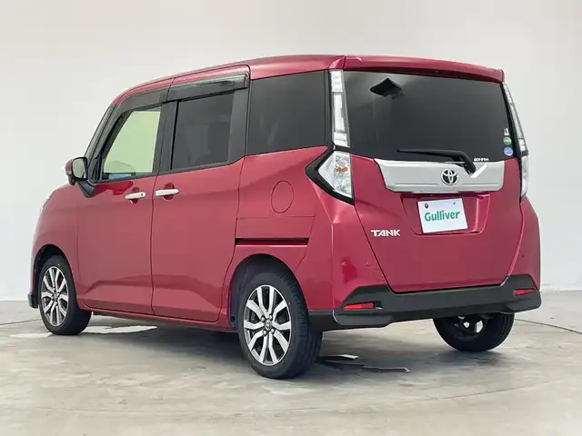 トヨタ タンク カスタムG－T 新潟県 2019(令1)年 5万km マゼンタベリーマイカM ALPINEメモリナビ【X9Z】/　フルセグTV/Bluetooth/CD/DVD/USB/ALPINEフリップダウンモニター/衝突被害軽減ブレーキ/レーンキープアシスト/クルーズコントロール/前後コーナーセンサー/両側パワースライドドア/ドライブレコーダー/バックモニター/ビルトインETC/前席シートヒーター/アイドリングストップ/横滑り防止装置/LEDヘッドライト/オートマチックハイビーム/オートライト/レザーステアリング/禁煙車
