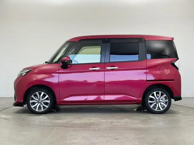 トヨタ タンク カスタムG－T 新潟県 2019(令1)年 5万km マゼンタベリーマイカM ALPINEメモリナビ【X9Z】/　フルセグTV/Bluetooth/CD/DVD/USB/ALPINEフリップダウンモニター/衝突被害軽減ブレーキ/レーンキープアシスト/クルーズコントロール/前後コーナーセンサー/両側パワースライドドア/ドライブレコーダー/バックモニター/ビルトインETC/前席シートヒーター/アイドリングストップ/横滑り防止装置/LEDヘッドライト/オートマチックハイビーム/オートライト/レザーステアリング/禁煙車