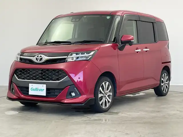 トヨタ タンク カスタムG－T 新潟県 2019(令1)年 5万km マゼンタベリーマイカM ALPINEメモリナビ【X9Z】/　フルセグTV/Bluetooth/CD/DVD/USB/ALPINEフリップダウンモニター/衝突被害軽減ブレーキ/レーンキープアシスト/クルーズコントロール/前後コーナーセンサー/両側パワースライドドア/ドライブレコーダー/バックモニター/ビルトインETC/前席シートヒーター/アイドリングストップ/横滑り防止装置/LEDヘッドライト/オートマチックハイビーム/オートライト/レザーステアリング/禁煙車