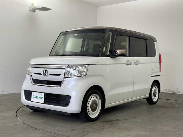 ホンダ Ｎ ＢＯＸ G･L ホンダセンシング カッパーブラウンスタイル 兵庫県 2019(平31)年 5.1万km パールⅡ ・純正ナビ（VXM-194VFi）/CD/DVD/SD/フルセグ/USB/BT/・バックカメラ/・ビルトインETC/・HondaSENSING/・衝突軽減ブレーキ/・誤発進抑制機能/・後方誤発進抑制機能/・歩行者事故低減ステアリング/・路外逸脱抑制機能/・アダプティブ・クルーズ・コントロール/・車線維持支援システム/・オートハイビーム/・先行車発進お知らせ機能/・標識認識機能/・前方ドライブレコーダー/・LEDライト/・スマートキー/・ウインカー付きドアミラー/・電動格納式ドアミラー/・両側パワースライドドア/・カラーコードNH883PB