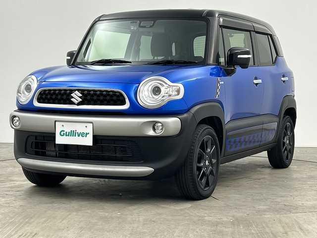 スズキ クロスビー HYBRID MZ 三重県 2019(平31)年 4.8万km スピーディーブルーメタリック/ブラック2トーンルーフ /禁煙車//純正ディスプレイオーディオ//バックカメラ//オートAC//革巻きステアリング//ステアリングスイッチ//MTモード付AT//パドルシフト//クルーズコントロール//デュアルセンサーブレーキサポート//衝突軽減ブレーキ//レーンキープアシスト//後方コーナーセンサー//DN席シートヒーター//社外前後ドライブレコーダー//LED//フォグ//サイドカーテンエアバッグ//ターボ