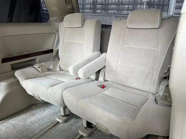 トヨタ アルファード 350G 愛知県 2008(平20)年 8.7万km ゴールドパールクリスタルシャイン 純正HDDナビ/フルセグTV・CD・DVD・SD・Bluetooth/純正フリップダウンモニター/両側パワースライドア/前席パワーシート/運転席メモリー機能付きパワーシート/ウッドコンビステアリング/助手席・二列目オットマン/クルーズコントロール（追従無し）/コーナーセンサー/ステアリングスイッチ/ビルトインETC/HIDヘッドライト(オートライト)/フォグランプ/スマートキー/プッシュスタート/横滑り防止/純正フロアマット/純正ドアバイザー/保証書