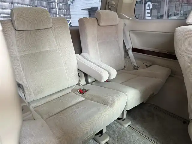 トヨタ アルファード 350G 愛知県 2008(平20)年 8.7万km ゴールドパールクリスタルシャイン 純正HDDナビ/フルセグTV・CD・DVD・SD・Bluetooth/純正フリップダウンモニター/両側パワースライドア/前席パワーシート/運転席メモリー機能付きパワーシート/ウッドコンビステアリング/助手席・二列目オットマン/クルーズコントロール（追従無し）/コーナーセンサー/ステアリングスイッチ/ビルトインETC/HIDヘッドライト(オートライト)/フォグランプ/スマートキー/プッシュスタート/横滑り防止/純正フロアマット/純正ドアバイザー/保証書