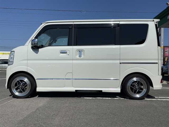 スズキ エブリィ ワゴン PZターボ スペシャル 青森県 2018(平30)年 6.6万km パールホワイト 社外ナビ/プッシュスタート/バックカメラ/ETC/フルセグTV/デジタルインナーミラー/ドライブレコーダー（前後）/純正フロアマット/社外ステアリング/社外ウインカー付ドアミラー/社外木目調コンソールパネル/LEDルームランプ/社外トランクマット/社外スピーカー/社外スマホホルダー