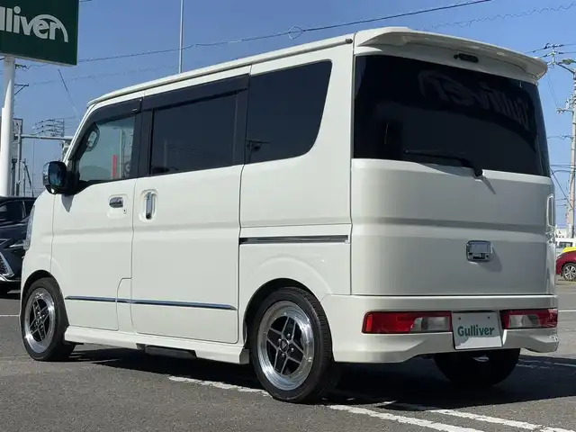 スズキ エブリィ ワゴン PZターボ スペシャル 青森県 2018(平30)年 6.6万km パールホワイト 社外ナビ/プッシュスタート/バックカメラ/ETC/フルセグTV/デジタルインナーミラー/ドライブレコーダー（前後）/純正フロアマット/社外ステアリング/社外ウインカー付ドアミラー/社外木目調コンソールパネル/LEDルームランプ/社外トランクマット/社外スピーカー/社外スマホホルダー