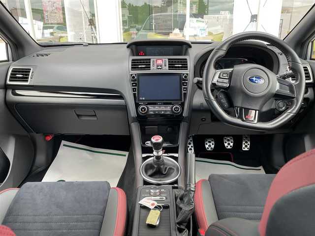 スバル ＷＲＸ ＳＴＩ STI タイプS 青森県 2018(平30)年 5.9万km アイスシルバーメタリック 4WD/純正ナビ　地図カードなし/ドライブレコーダー/ETC/ハーフレザーシート/バックカメラ/D席パワーシート/LEDヘッドライト/STIフロントトリップ
