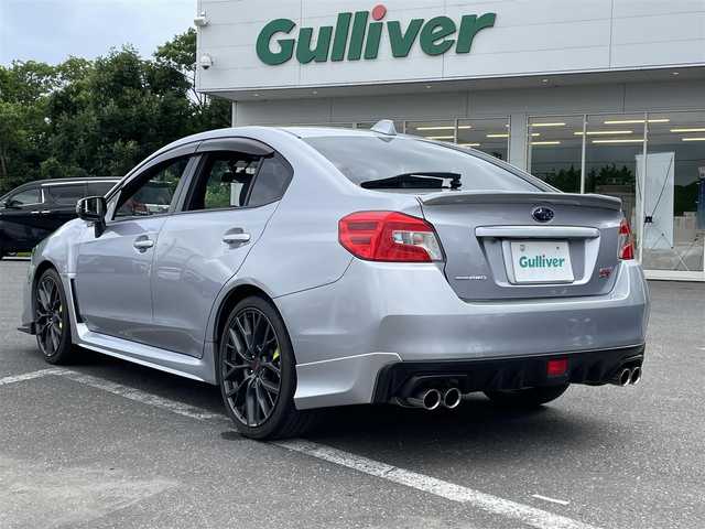 スバル ＷＲＸ ＳＴＩ STI タイプS 青森県 2018(平30)年 5.9万km アイスシルバーメタリック 4WD/純正ナビ　地図カードなし/ドライブレコーダー/ETC/ハーフレザーシート/バックカメラ/D席パワーシート/LEDヘッドライト/STIフロントトリップ