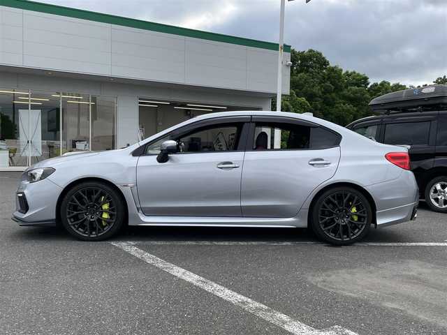 スバル ＷＲＸ ＳＴＩ STI タイプS 青森県 2018(平30)年 5.9万km アイスシルバーメタリック 4WD/純正ナビ　地図カードなし/ドライブレコーダー/ETC/ハーフレザーシート/バックカメラ/D席パワーシート/LEDヘッドライト/STIフロントトリップ
