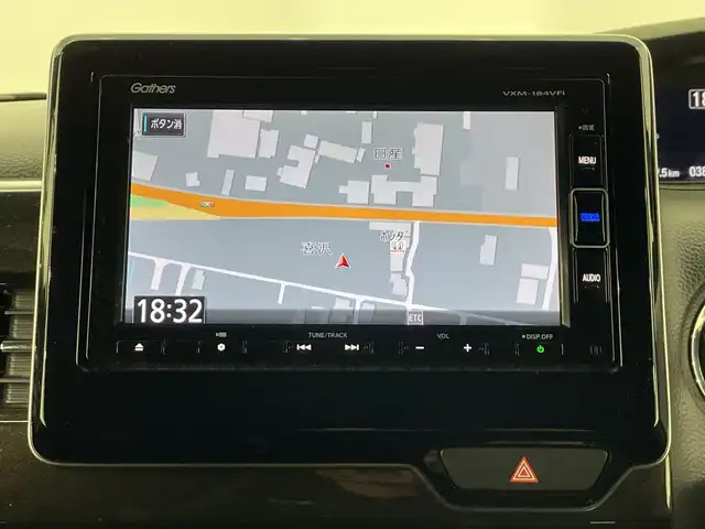 ホンダ Ｎ ＢＯＸ カスタム G EX ホンダセンシング 栃木県 2018(平30)年 3.9万km ブリリアントスポーティブルーメタリック2トーン 純正メモリナビ/（CD/DVD/フルセグTV/Bluetooth/SD/AUX/USB/iPod）/バックカメラ/ホンダセンシング/ビルトインETC/片側パワースライドドア/禁煙車/オートライト/LEDヘッドライト/横滑り防止装置/スマートキー/プッシュスタート/アイドリングストップ/ステアリングスイッチ/ウィンカーミラー/純正14インチアルミホイール/純正フロアマット