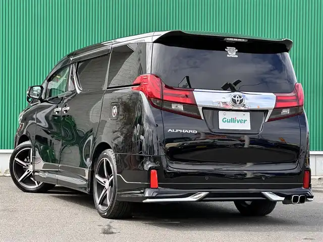 トヨタ アルファード S Cパッケージ 宮城県 2016(平28)年 9.9万km ブラック サンルーフ/モデリスタエアロ【F・S・R】/純正10型ナビ/【CD・DVD・SD・BT・フルセグTV】/バックカメラ/両側パワースライドドア/後席モニター/本革シート/シートヒーター/パワーシート（メモリー付き）/モデリスタマフラー/レーダークルーズコントロール/ウッドコンビステアリング/ハンドルヒーター/コーナーセンサー/パワーバックドア/ブレーキホールド/電子パーキング/社外19インチAW/社外ドライブレコーダー/オートライト/LEDヘッドライト/フォグライト/スマートキーX２/ETC