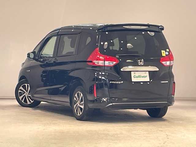 ホンダ フリード＋ ハイブリット EX 宮城県 2017(平29)年 10.4万km クリスタルブラックパール ホンダセンシング/・衝突軽減システム/・レーンキープアシスト/・CMBS/・ACC/・先行車発進お知らせ/・路外逸脱抑制機能/・標識認識機能/・車線逸脱警報装置/社外ナビ/・バックカメラ/・ETC/・Bluetooth/・CD/DVD/アイドリングストップ/革巻きステアリング/・ステアリングスイッチ/プッシュスタート/・スマートキー/純正アルミホイール/純正フロアマット/LEDヘッドライト/・フォグランプ/・オートライト