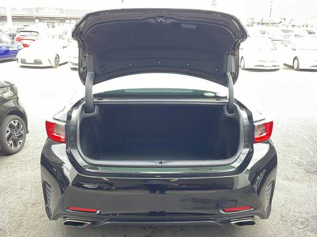 レクサス ＲＣ 200t Fスポーツ 徳島県 2015(平27)年 8.1万km スターライトブラックガラスフレーク サンルーフ/赤革シート/純正メモリナビ/（ラジオ/BT/DISC/USB）/バックカメラ/クルーズコントロール/ビルトインETC/D・N席シートヒーター/D・N席エアシート/D・N席パワーシート/シートメモリ/パドルシフト/純正19インチアルミホイール/LEDヘッドライト/スペアキー