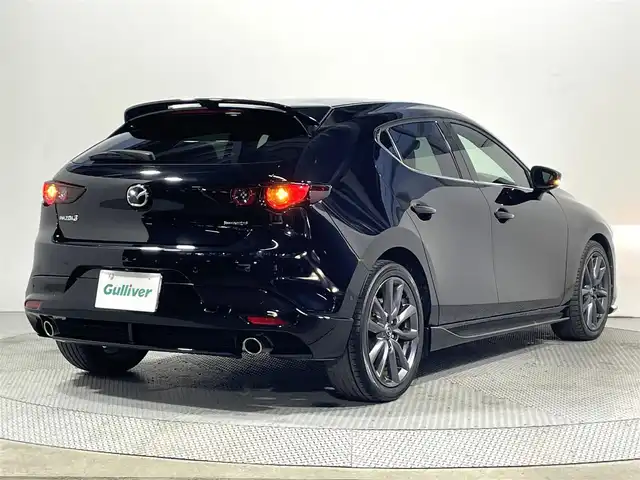 マツダ マツダ３ファストバック 15S ツーリング 大阪府 2019(令1)年 4.7万km ジェットブラックマイカ 純正ナビＴＶ　レーダークルコン　バックカメラ　ＥＴＣ　クリアランスソナー　衝突軽減　ＢＳＭ　レーンアシスト　アイドリングストップ　スマートキー　ＨＵＤ　ＬＥＤヘッドライト　フルエアロ　プッシュスタート