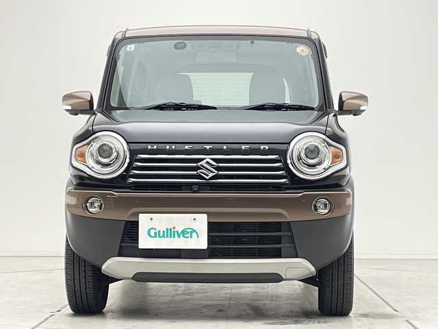 スズキ ハスラー ワンダラー 愛知県 2019(令1)年 6.7万km ブルーイッシュブラックパール3/ウッディブラウン2トーンルーフ 純正ナビ/シートヒーター/ルーフレール/HIDヘッドライト/オートライト/フルセグ/CD DVD/Bluetooth/ステアリングスイッチ/スマートキー/プッシュスタート