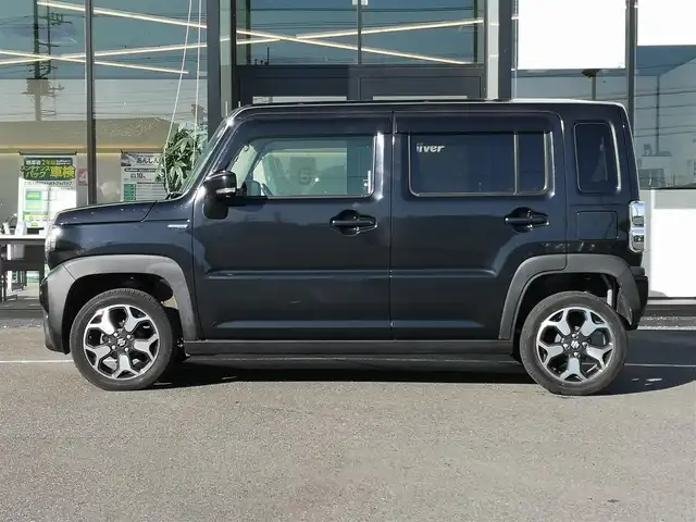 スズキ ハスラー HYBRID X 茨城県 2020(令2)年 3万km ブルーイッシュブラックパール3 社外ナビ（ワンセグTV/BT/DVD/シートヒーター/革ステアリング/前後ドラレコ/ETC/プッシュスタート/スマートキー