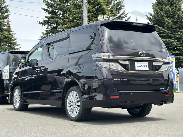 トヨタ ヴェルファイア 2．4Z 道北・旭川 2013(平25)年 13.3万km ボルドーマイカメタリック (株)IDOMが運営する【じしゃロン旭川店】の自社ローン専用車両になります。こちらは現金またはオートローンご利用時の価格です。自社ローンご希望の方は別途その旨お申付け下さい/　/・純正ナビ/・ETC/・片側パワースライドドア/・フリップダウン/・スマートキー1個/・取扱説明書