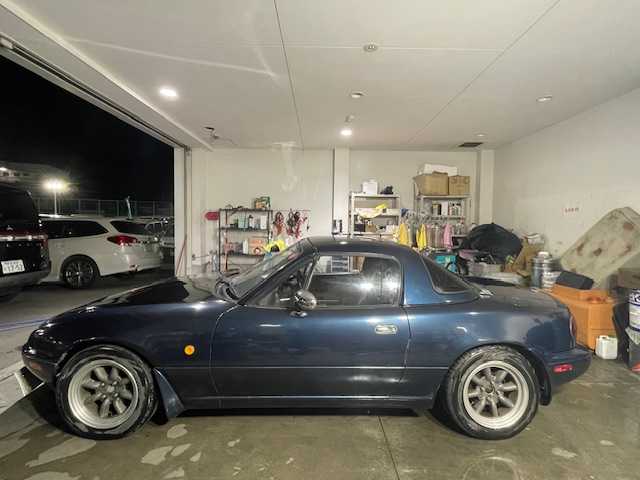 ユーノス ロードスター B2－LTD 静岡県 1997(平9)年 17.5万km トワイライトブルーメタリック タイミングベルト交換済み/163336キロ時