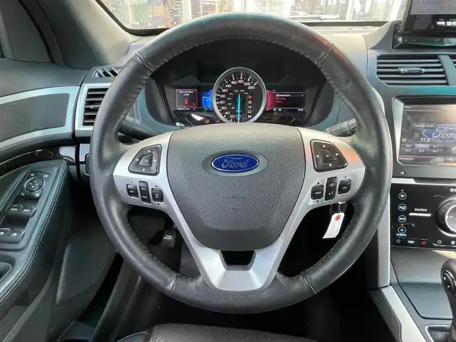 フォード エクスプローラー LTD 福島県 2014(平26)年 4.9万km 黒 ・カロッツェリアHDDナビ/・レザーシート/・サンルーフ/・ルーフレール/・ハイペリオン20インチアルミ/・グリップMAX/・シートメモリー/・パワーシート/・ヒッチメンバー/・シートヒーター/・バックカメラ