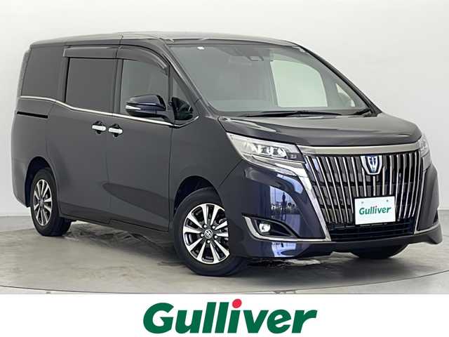 トヨタ エスクァイア ハイブリッド Gi プレミアムパッケージ ブラックテーラード 宮城県 2020(令2)年 3.7万km スパークリングブラックパールクリスタルシャイン 両側パワースライドドア/トヨタセーフティーセンス/純正12インチフリップダウンモニター/純正10インチナビ/(AM/FM/SD/CD/DVD/フルセグTV/Bluetooth)/バックカメラ/ETC/前後ドライブレコーダー/ハーフレザー/シートヒーター/ステアリングヒーター/プッシュスタート/スマートキー/スペアキー/オートライト/オートマチックハイビーム/LEDヘッドライト/フォグランプ/ヘッドライトレベライザー/ドアバイザー/純正フロアマット/純正15インチアルミホイール