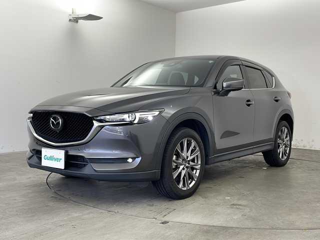 マツダ ＣＸ－５ XD エクスクルーシブモード 兵庫県 2019(令1)年 6.9万km マシーングレープレミアムM アドバンストスマートシティブレーキサポート/・後退時スマートブレーキサポート/・誤発進抑制制御/スマートブレーキサポート/レーダークルーズコントロール/ブラインドスポットモニター/車線逸脱警報システム/レーンキープアシスト/フロントパーキングセンサー/リアパーキングセンサー/ドライバーアテンションアラート/マツダ純正ナビ/・Bluetooth/・フルセグTV/・バックカメラ/・アラウンドビューモニター/パワーバックドア/マツダ純正19インチアルミホイール/ワンオーナー/新車保証書/取扱説明書