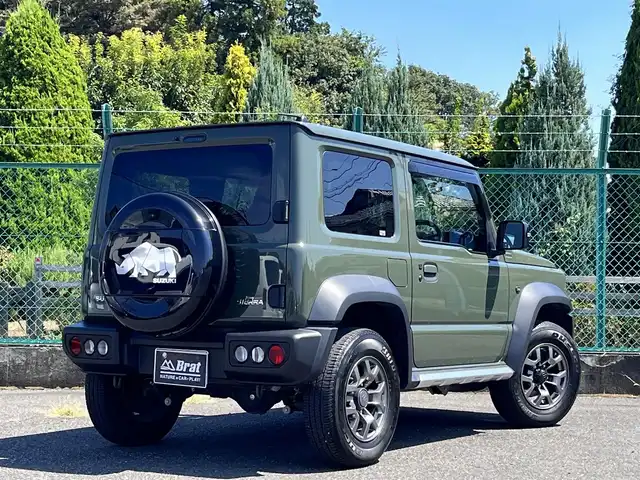 スズキ ジムニー シエラ JC 愛知県 2019(平31)年 2.1万km ジャングルグリーン 純正8インチナビ（CN-RZ846）/（Bluetooth/フルセグ/DISC/ラジオ）/バックカメラ/スズキセーフティサポート/純正フロアマット/LEDヘッドライト/クルーズコントロール/ETC/前方ドライブレコーダー/D/N席シートヒーター/電格ミラー/ドアバイザー/サイドミラーヒーター/スマートキー/プッシュスタート/スペアキー/背面タイヤ純正ハードカバー/フロントアンダーガード/サイドシルガード