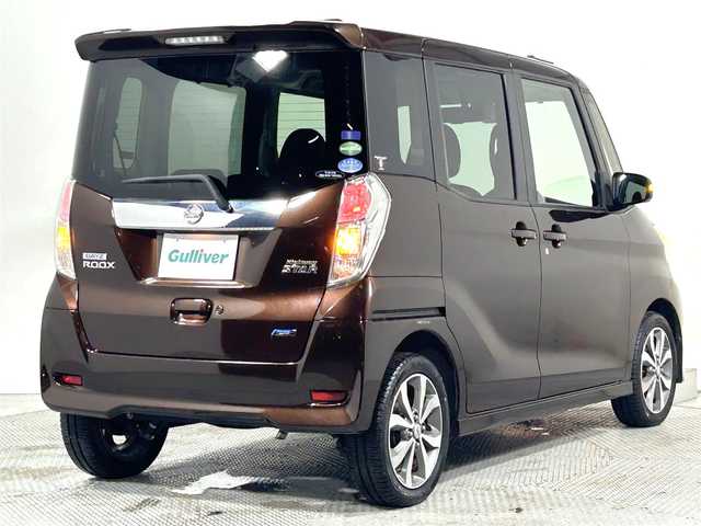 日産 デイズ ルークス ハイウェイスターX 宮城県 2016(平28)年 2.2万km モカブラウンP 純正ナビTV 360カメラ 両側パワースライドドア 衝突軽減ブレーキ スマートキー プッシュスタート アイドリングストップ ETC LEDヘッドライト フォグランプ