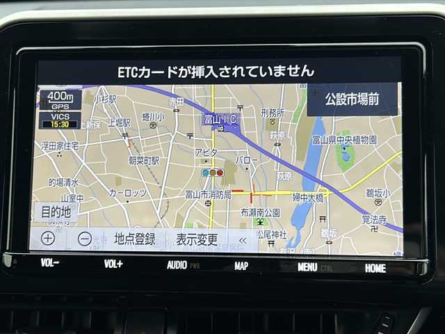 トヨタ Ｃ－ＨＲ G 富山県 2018(平30)年 10.2万km センシュアルレッドマイカ スマートキー×２/ハーフレザーシート/衝突軽減ブレーキ/純正メモリーナビ/フルセグTV/DVD/Bluetooth/ビルトETC2.0/バックカメラ/ACC/前席シートヒーター/LEDヘッドライト/フォグランプ/純正18インチAW/純正フロアマット/純正ドアバイザー/横滑り防止装置/BSM/オートハイビーム/電動格納ウィンカーミラー/電動パーキング/車線逸脱防止支援システム/スタッドレスタイヤ社外AW積込（215/60R17）