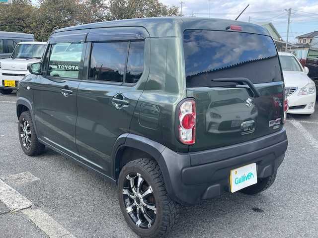 スズキ ハスラー G ターボ 神奈川県 2014(平26)年 6.6万km クールカーキPM 純正メモリナビ/フルセグテレビ/バックカメラ/アイドリングストップ/ドアバイザー/プッシュスタート/ETC/純正フロアまマット