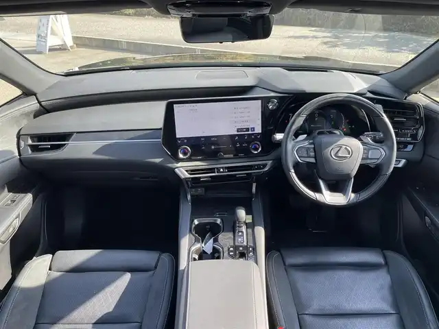レクサス ＲＸ 450h+ バージョンL 富山県 2023(令5)年 2.3万km グラファイトブラックガラスフレーク