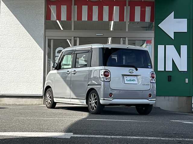 ダイハツ ムーヴ キャンバス X メイクアップ SA Ⅲ 愛知県 2018(平30)年 5万km パールホワイトⅢ/スムースグレーマイカメタリック 2トーン 両側スライドドア/純正ナビ/Bカメラ/フルセグ/パーキングA/レーンキープA/Bluetooth/ステリモ/純正フロアマット/ドアバイザー/フォグランプ/後方コーナーセンサー/スマートキー/取説/保証書