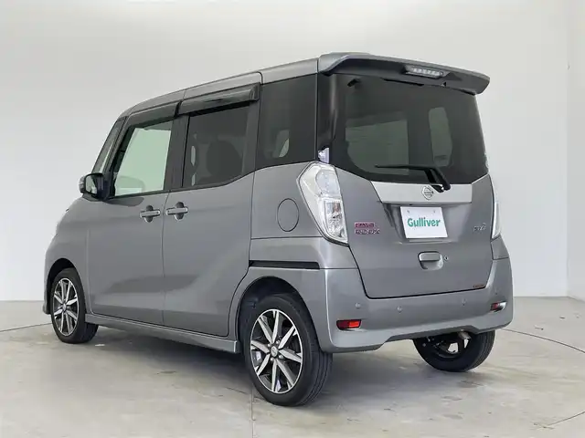 日産 デイズ ルークス ハイウェイスター Gターボ 富山県 2019(令1)年 3.3万km チタニウムグレーメタリック 純正メモリナビ（AM/FM/CD/DVD/BT）/フルセグTV/アラウンドビューモニター/両側パワースライドドア/エマージェンシーブレーキ/車線逸脱警報システム/エンジンスターター/コーナーセンサー/クルーズコントロール/プッシュスタート/スマートキー×2/オートマチックハイビーム/オートライト/LEDヘッドライト/フォグランプ/横滑り防止装置/アイドリングストップ/純正フロアマット/ドアバイザー/保証書